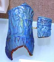 Free download Rim fragment of relief chalice with inscription and papyrus plants, associated with 1983.599 free photo or picture to be edited with GIMP online image editor