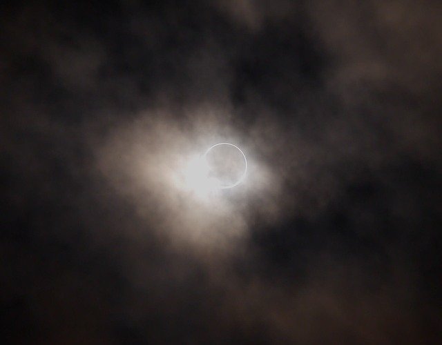 Free download ring erosion solar eclipse free picture to be edited with GIMP free online image editor