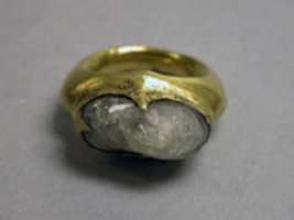 Free download Ring with Inset Clear Stone free photo or picture to be edited with GIMP online image editor