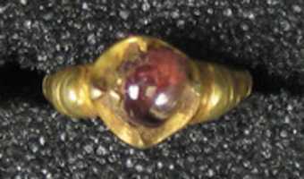 Free download Ring with Red Stone free photo or picture to be edited with GIMP online image editor