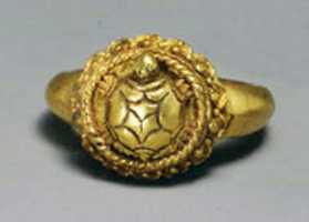 Free download Ring with Tortoise Motif on Circular Bezel free photo or picture to be edited with GIMP online image editor