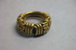 Free download Ring with Twisted Coil Motif free photo or picture to be edited with GIMP online image editor