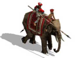 Free download Rise of Nations: War Elephant Walking (Gif) free photo or picture to be edited with GIMP online image editor