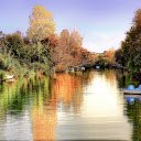 River and trees  screen for extension Chrome web store in OffiDocs Chromium