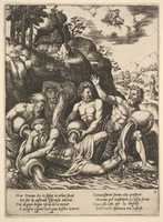 Free download River Gods consoling Peneus for the Loss of his Daughter, Daphne from The Story of Apollo and Daphne free photo or picture to be edited with GIMP online image editor