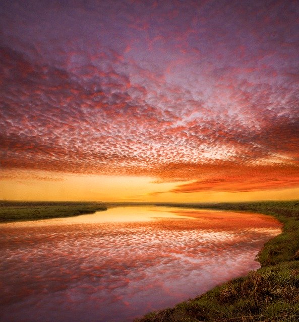 Free download river reflection patterns abstract free picture to be edited with GIMP free online image editor