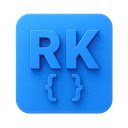 RK Theme Editor  screen for extension Chrome web store in OffiDocs Chromium