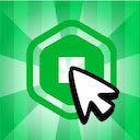 Robux Clicker  screen for extension Chrome web store in OffiDocs Chromium