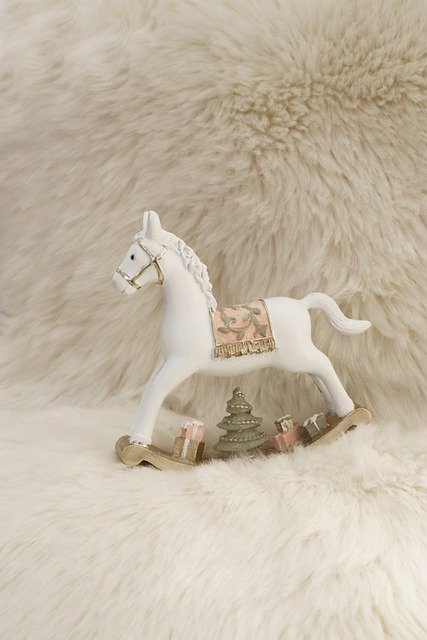 Free download rocking horse christmas decoration free picture to be edited with GIMP free online image editor