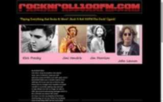 Free download RockNRoll100fm.coms Wix 2016 free photo or picture to be edited with GIMP online image editor