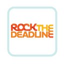 Rock the Deadline Curation Extension  screen for extension Chrome web store in OffiDocs Chromium