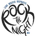 RockTheNight: Pantalla de informes de música en vivo para la extensión Chrome web store en OffiDocs Chromium
