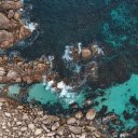 rocky beach and coast  screen for extension Chrome web store in OffiDocs Chromium