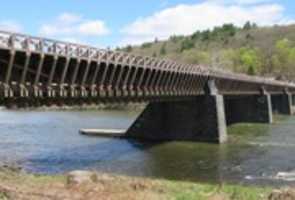 Free download Roeblings Delaware Aqueduct, Lackawaxen, PA free photo or picture to be edited with GIMP online image editor