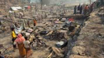 Free download Rohingya refugees killed in camp fire in Bangladesh free photo or picture to be edited with GIMP online image editor