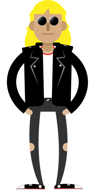 Free download Rokstar Rock Musician Band - Free vector graphic on Pixabay free illustration to be edited with GIMP free online image editor