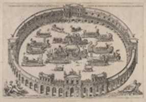 Free download Roman Arena with a Mock Naval Battle free photo or picture to be edited with GIMP online image editor