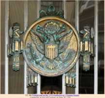 Free download Roman Fasces and Eagle appear at the  Michael J. Dillon U. S. Court House / City of Buffalo Police and Fire Headquarters , 68 Court St., Buffalo, NY, built in 1936 free photo or picture to be edited with GIMP online image editor
