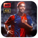 Écran du thème Ronaldinho 10 Barca pour l'extension de la boutique en ligne Chrome dans OffiDocs Chromium