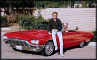 Free download Ron Roy With His 1965 Ford Thunderbird free photo or picture to be edited with GIMP online image editor