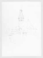 הורדה חינם של Rooftops and Spire (מ Switzerland 1870 Sketchbook) תמונה או תמונה בחינם לעריכה עם עורך התמונות המקוון GIMP