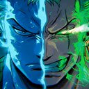 Roronoa Zoro Split Face Live Wallpaper  screen for extension Chrome web store in OffiDocs Chromium