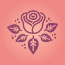 Rose Pose (Theme by I am Programmer)  screen for extension Chrome web store in OffiDocs Chromium