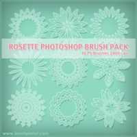 הורדה חינם של rosette-brushes.תמונה או תמונה גדולה בחינם לעריכה עם עורך התמונות המקוון GIMP