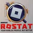 RoStat A Roblox Account Stat Tracker  screen for extension Chrome web store in OffiDocs Chromium