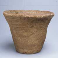 Free download Rough ware bowl with flaring rim free photo or picture to be edited with GIMP online image editor