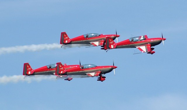 Free download royal jordanian falcons bray air show free picture to be edited with GIMP free online image editor