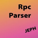 rpc_parser_extension scherm voor extensie Chrome webwinkel in OffiDocs Chromium