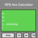 شاشة RPN Hex Calculator لامتداد متجر Chrome الإلكتروني في OffiDocs Chromium