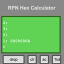 RPN Hex Calculator  screen for extension Chrome web store in OffiDocs Chromium