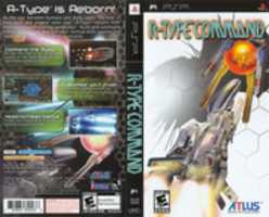 Free download R-Type Command [ULUS-10343] PSP Box Art free photo or picture to be edited with GIMP online image editor