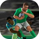 Rugby Rush Game Carry the ball to victory and score big!  screen for extension Chrome web store in OffiDocs Chromium