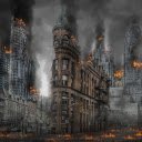 Ruined city  screen for extension Chrome web store in OffiDocs Chromium