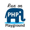 Run on PHP Playground  screen for extension Chrome web store in OffiDocs Chromium