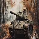 Russian Legendary T34 Myflixer Tank Skin  screen for extension Chrome web store in OffiDocs Chromium