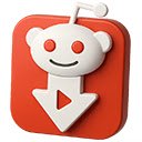 RVideoDownload Reddit Video  Sound Downloader  screen for extension Chrome web store in OffiDocs Chromium