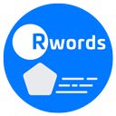 Rwords  screen for extension Chrome web store in OffiDocs Chromium