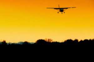 Free download S5-DMS / Cessna 182G / Murska Sobota Airport (LJMS) / Late sunset landing free photo or picture to be edited with GIMP online image editor
