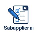 Sabapplier AI React Smart Form Filler  Document Manager  screen for extension Chrome web store in OffiDocs Chromium