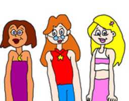 Free download Sabrina Spellman, with her Mom, Zelda And her Aunt, Hilda  free photo or picture to be edited with GIMP online image editor