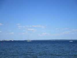 Free download Sailboats at the North Kingstown Town Beach free photo or picture to be edited with GIMP online image editor