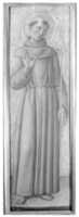 Free download Saint Francis of Assisi, part of an altarpiece free photo or picture to be edited with GIMP online image editor