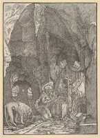 دانلود رایگان Saint Jerome in Penitence, in a Cave عکس یا عکس رایگان برای ویرایش با ویرایشگر تصویر آنلاین GIMP