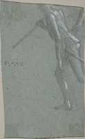 Free download Saint Jerome (recto); Soldier with a Spear (verso) free photo or picture to be edited with GIMP online image editor