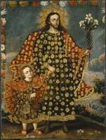 Free download Saint Joseph and the Christ Child free photo or picture to be edited with GIMP online image editor