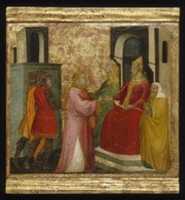 Free download Saint Lawrence Arraigned Before the Prefect Valerianus free photo or picture to be edited with GIMP online image editor